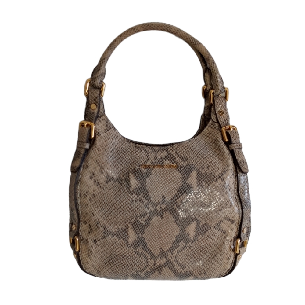 Michael Kors Snake Patterned Leather Purse